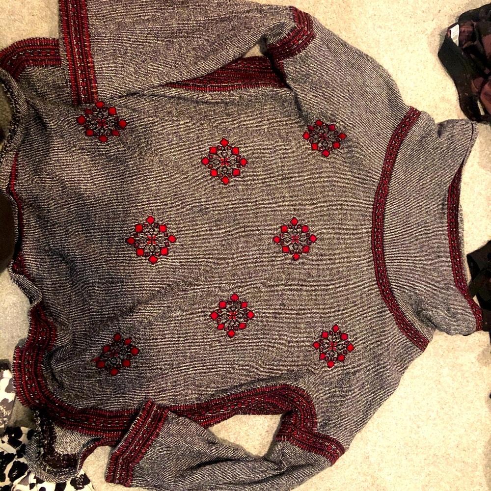 Lucky brand loose turtleneck sweater